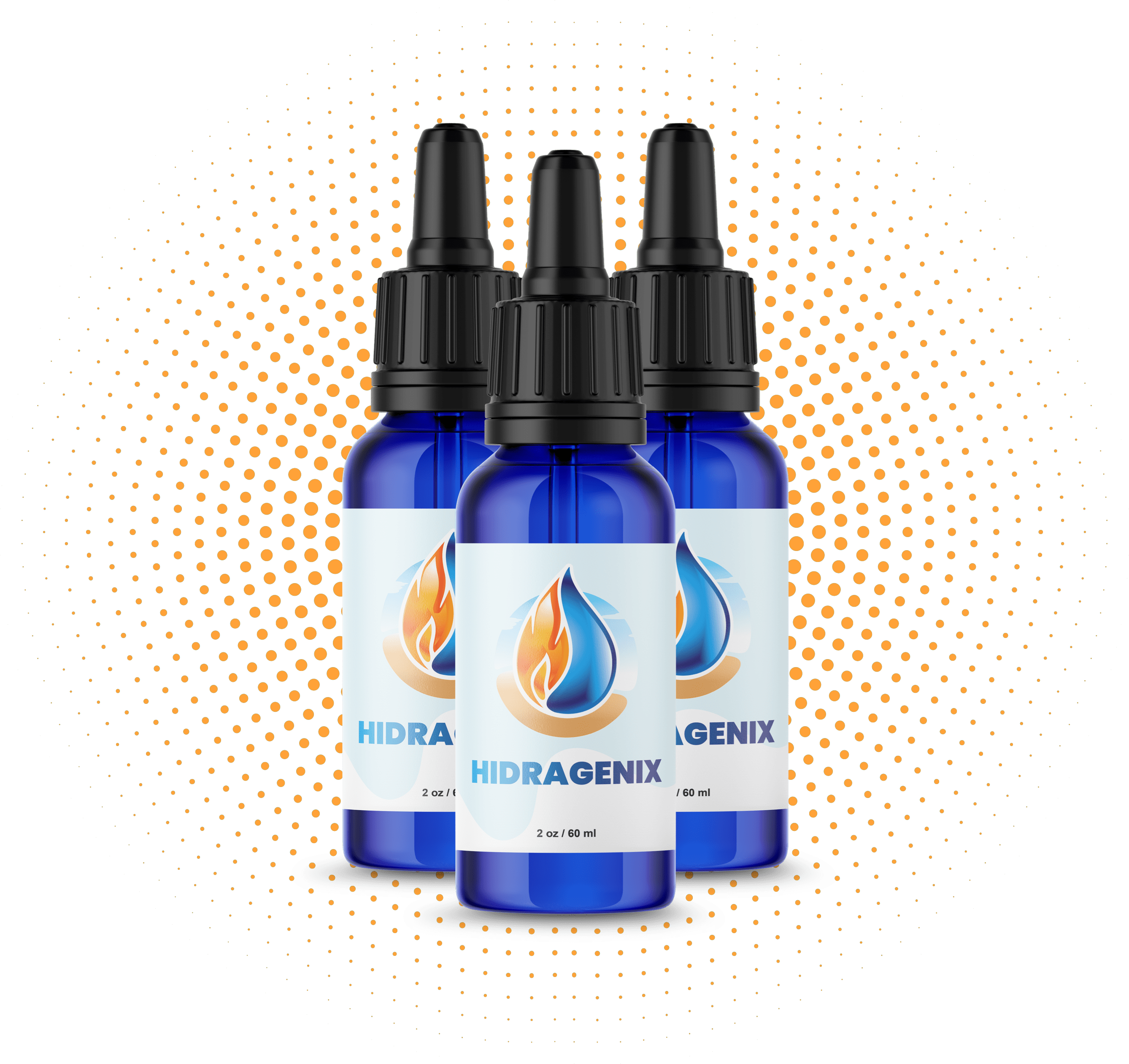 Hidragenix Natural Weight Loss Supplement Bottle